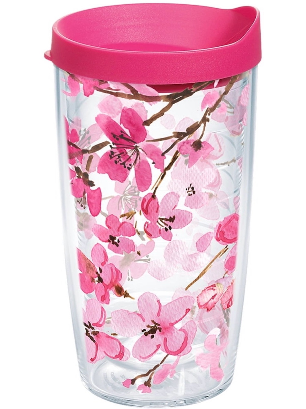 Tervis Japanese Cherry 🍒 Blossom 16 oz. Classic Tumbler with Lid - 🆕!